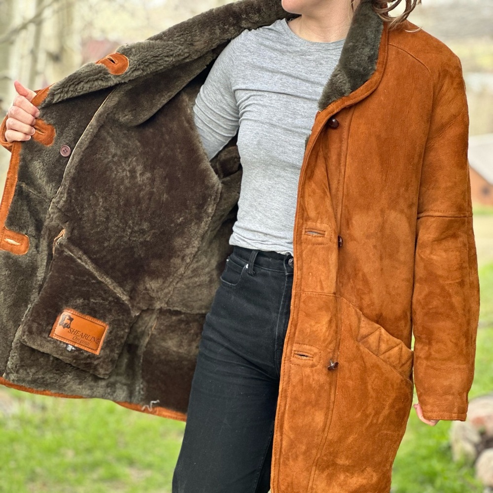 Vintage, “Shearling Original,”  Lambskin Winter Coat, Women’s 38